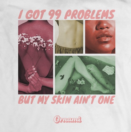 Beautiful t-shirt with the title 'T-shirt design for a skincare company'