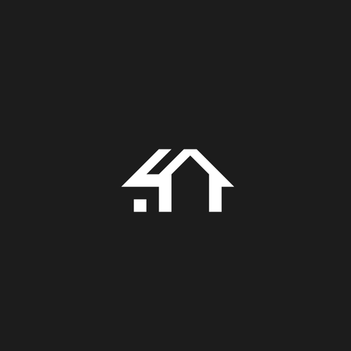 Tiny house logo with the title 'Brandmark-NR2935'