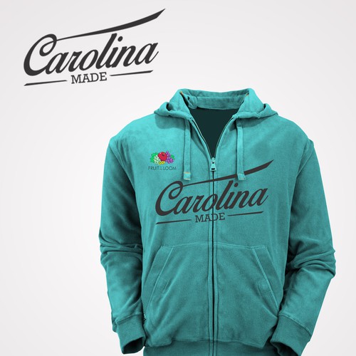 Jacket design with the title 'Create a retail "feel" sweatshirt to distribute to customers and employees'