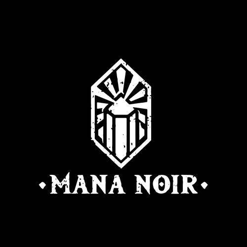 Hexagon logo with the title 'Epic crystal logo'