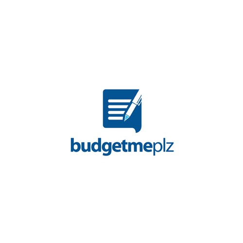 Budget design with the title 'budgetmeplz logo'