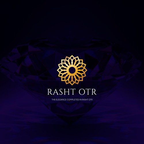 Luxury brand with the title 'Rasht OTR - Logo Design'
