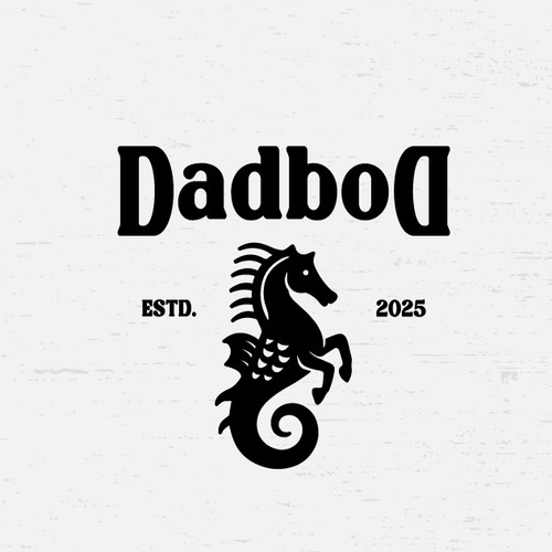 Seahorse logo with the title 'Dadbod'
