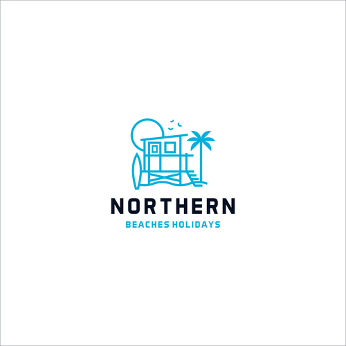 Holiday brand with the title 'Northern Beaches holidays'