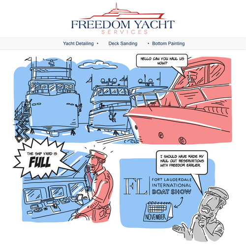 Sketch artwork with the title 'Newsletter image'