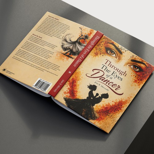 Music book cover with the title 'Through the Eyes of a Dancer'
