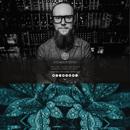 DJ design with the title 'Otto Wilhelm Richter'