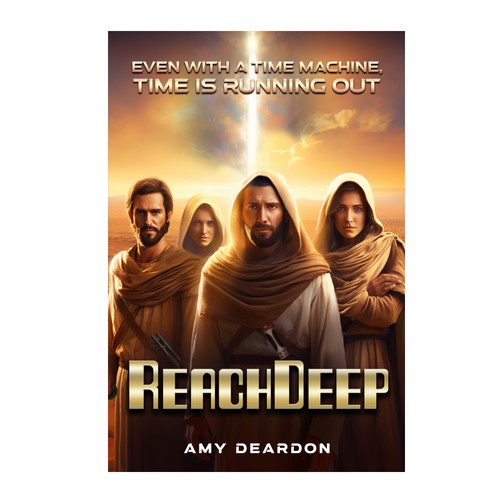 Historical romance book cover with the title 'Sci-Fi Fantasy Cover Book'