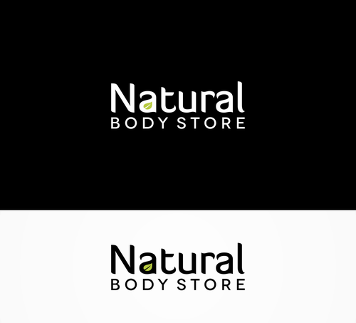 Natural product logo with the title 'New logo wanted for Natural Body Store'