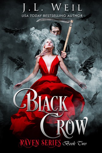Fantasy design with the title 'Black Crow'