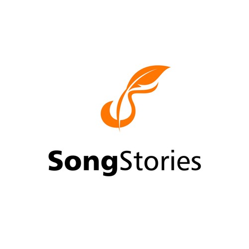 Best logo with the title 'Logo for "Song Stories"'