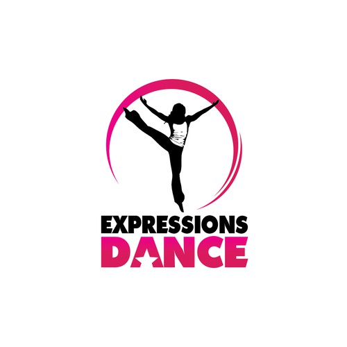 kids dance school logo