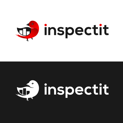 Graph logo with the title 'inspectit logo design'