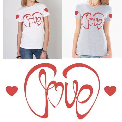 Love T-shirt Designs - Love T-shirt Ideas in | 99designs