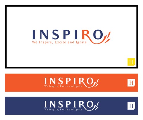 Inspiring design with the title 'Inspiro Logo'