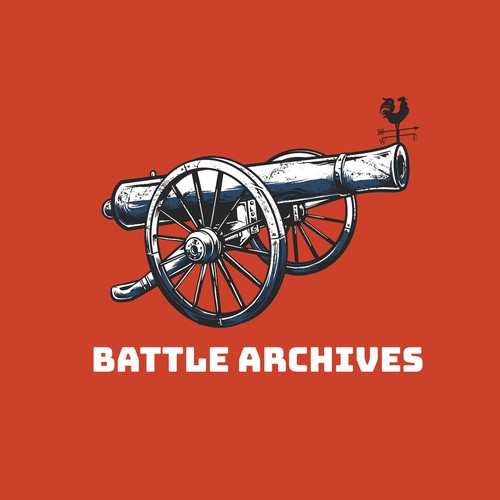 Authentic design with the title 'logo classic with manual drawing'