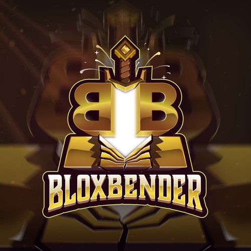 Streaming logo with the title 'Gaming logo design concept for YouTube channel.'