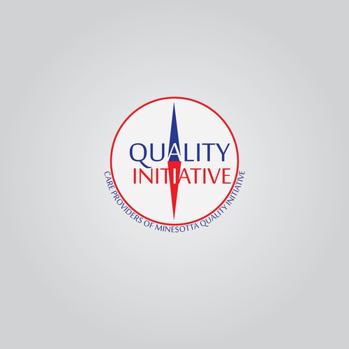 Direction logo with the title 'Compass look for Quality Initiative'