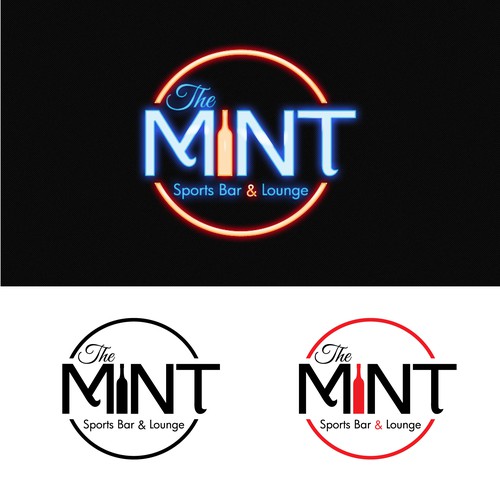 Lounge logo with the title 'Sport Bar and Lounge logo'