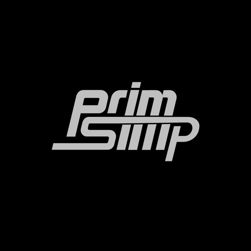 Digital art logo with the title 'primsimp'