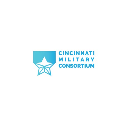 Veteran logo with the title '(Entry) LOGO for: Cincinnati Military Consortium'
