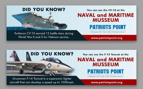 Museum design with the title 'Billboard for the Naval and Maritime Musseum'