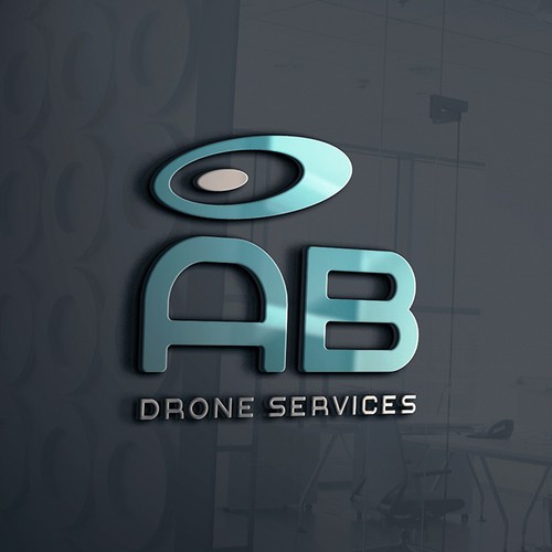 Drone photography logo with the title 'Logo for a drone photography service'