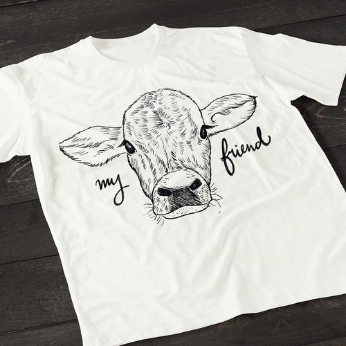 Cute t-shirt with the title 't shirt design'