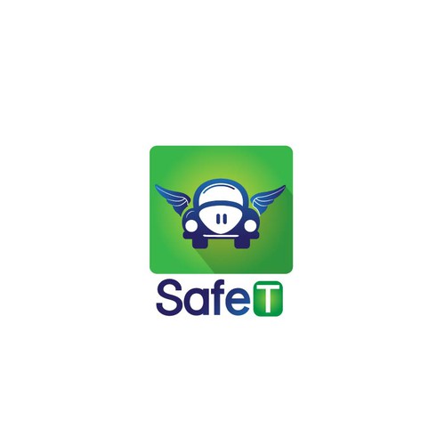 App logo with the title 'logo design concept for Safe T'