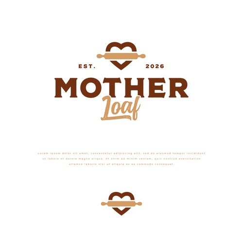 Mother's Day logo with the title 'Mother Loaf'