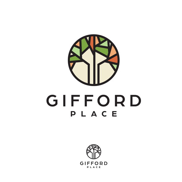 Senior-living logo with the title 'Gifford Place'