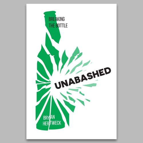 Powerful book cover with the title 'Unabashed'