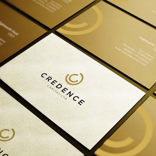 Interior design brand with the title 'Credence Capital Ltd'