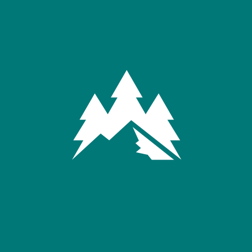 Industrial brand with the title 'Forest Mountain'