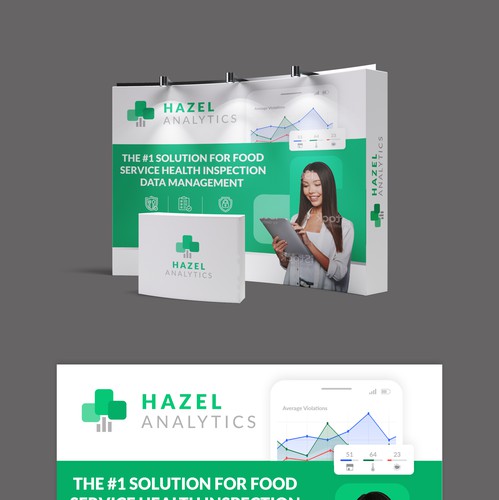 Trade show design with the title 'Trade Show Banner'