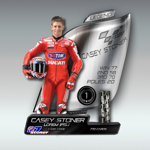 Gaming artwork with the title 'TROPHY  RIDER'