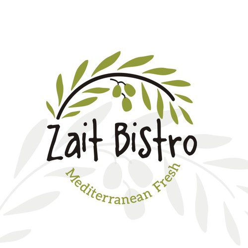 Food brand with the title 'Logo-design for Zait Bistro'
