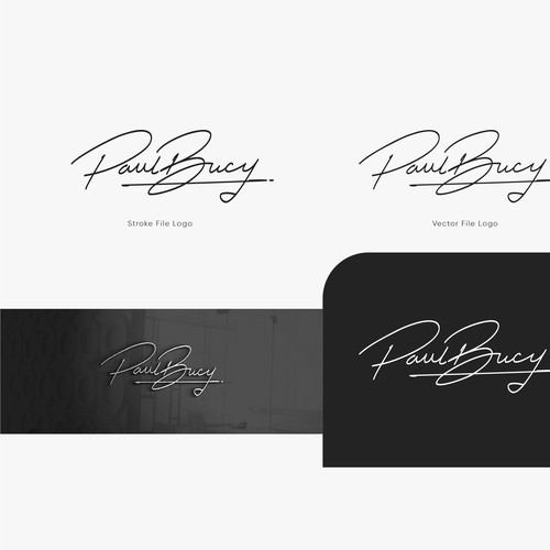 Signature logo with the title 'Signature Project - Paul Bucy'