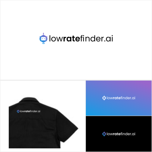 App brand with the title 'clean real estate Artificial Intelligence logo'