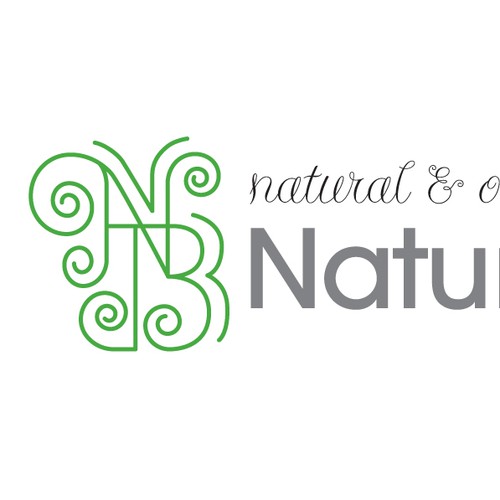 Supply logo with the title 'NaturalBeauty.com identity'