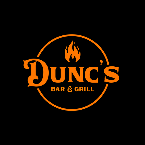 Bar and Grill logo with the title 'Dunc's Bar and Grill'