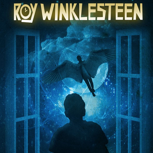 Flying artwork with the title 'Book cover '