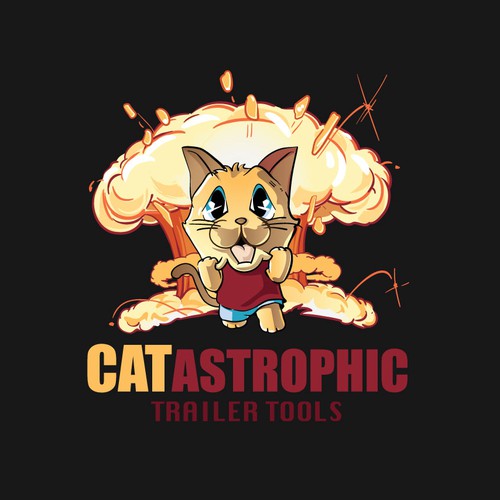 Designer artwork with the title 'Kitty and Nuke Cover'