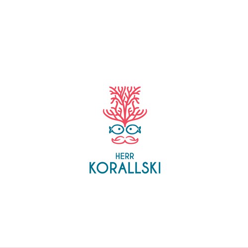 Coral design with the title 'Herr Korallski'