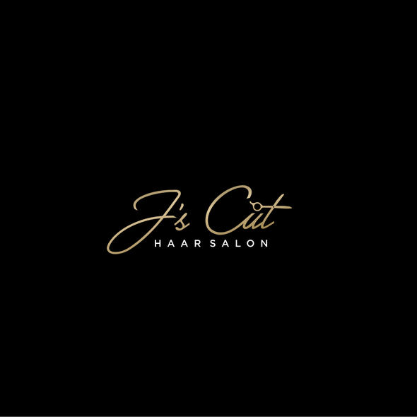 Hair salon brand with the title 'Elegant logo for Hair salon'