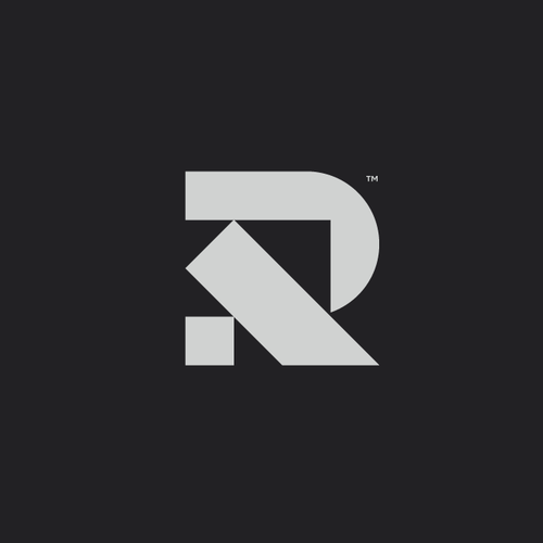 R logo with the title 'Brandmark-NR0462'