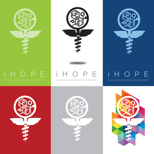 Study logo with the title 'Design concepts for iHOPE'