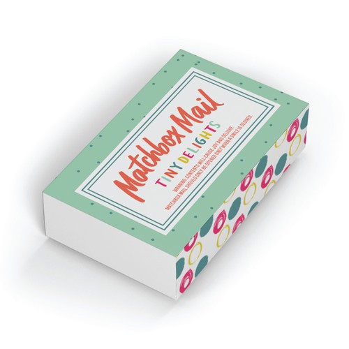 Cute packaging with the title 'Matchbox Packaging'
