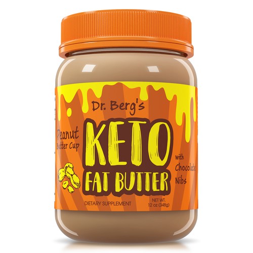 Jar label with the title 'Panut Butter'