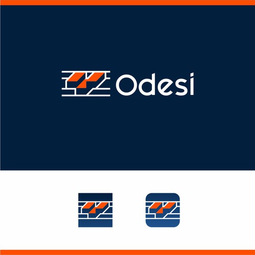 Block logo with the title 'Logo concept for Odesi'